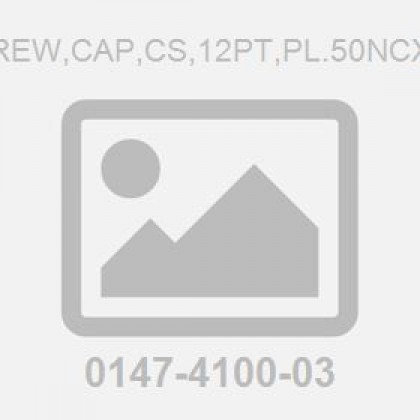 Screw,Cap,Cs,12Pt,Pl.50Ncx1.0